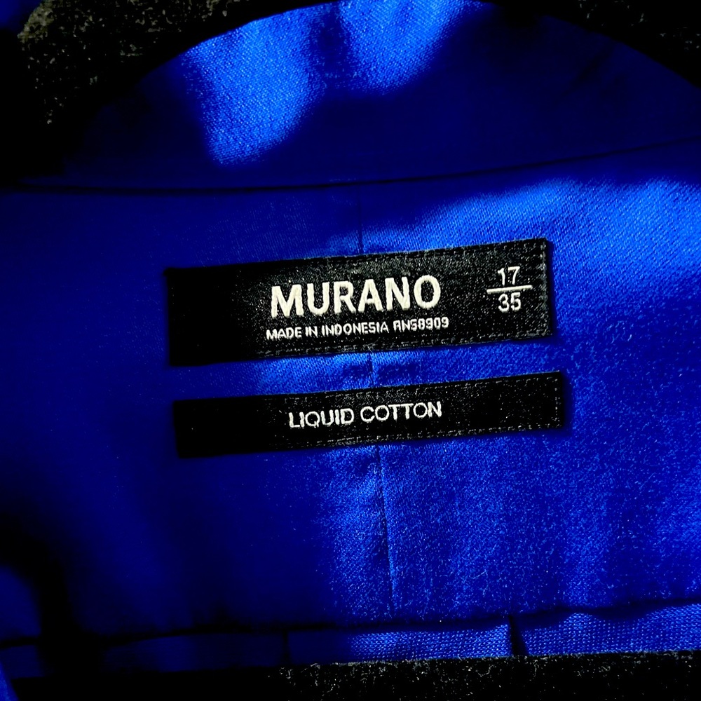 Murano Blue Botton Down Shirt